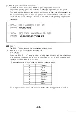 Preview for 71 page of Epson MX-80 F/T Type II Operation Manual