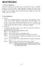 Preview for 84 page of Epson MX-80 F/T Type II Operation Manual