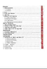 Preview for 4 page of Epson MX-82 Operation Manual