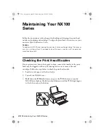 Preview for 20 page of Epson NX100 - Stylus All-In-One Quick Manual