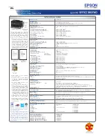 Предварительный просмотр 4 страницы Epson OFFICE 960FWD Specifications