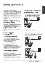 Preview for 3 page of Epson OfficeSX610FW Series Fax Manual