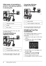 Preview for 4 page of Epson OfficeSX610FW Series Fax Manual