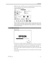 Предварительный просмотр 23 страницы Epson OP1 Manual