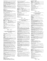 Preview for 2 page of Epson OT-BY60II User Manual