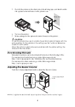 Предварительный просмотр 4 страницы Epson OT-BZ20 User Manual