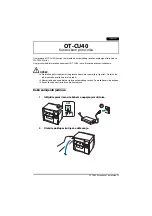 Preview for 52 page of Epson OT-CU40 User Manual