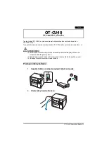 Preview for 92 page of Epson OT-CU40 User Manual