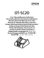 Preview for 1 page of Epson OT-SC20 User Manual