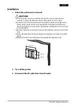 Предварительный просмотр 4 страницы Epson OT-WH30 Installation Manual