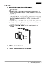 Предварительный просмотр 14 страницы Epson OT-WH30 Installation Manual