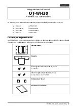 Предварительный просмотр 47 страницы Epson OT-WH30 Installation Manual