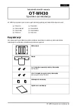 Предварительный просмотр 62 страницы Epson OT-WH30 Installation Manual