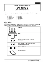 Предварительный просмотр 82 страницы Epson OT-WH30 Installation Manual