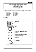 Предварительный просмотр 92 страницы Epson OT-WH30 Installation Manual