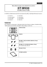 Предварительный просмотр 102 страницы Epson OT-WH30 Installation Manual