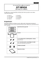 Предварительный просмотр 107 страницы Epson OT-WH30 Installation Manual