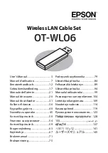 Preview for 1 page of Epson OT-WL06 User Manual