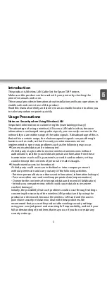 Preview for 3 page of Epson OT-WLO2 User Manual