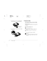 Preview for 14 page of Epson P-2500 User Manual