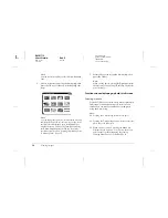 Предварительный просмотр 40 страницы Epson P-2500 User Manual