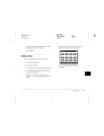 Preview for 67 page of Epson P-2500 User Manual