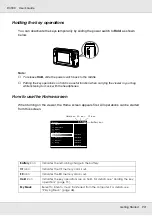 Preview for 13 page of Epson P-3000 Multimedia Storage Viewer User Manual