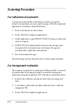 Preview for 14 page of Epson Perfection 2450 Photo Startup Manual