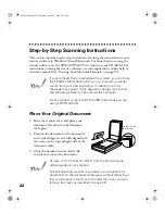 Preview for 27 page of Epson Perfection 610 Scanner Scanner Basics