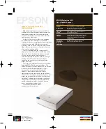 Предварительный просмотр 1 страницы Epson Perfection 610 Scanner Specifications