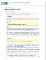 Preview for 10 page of Epson Perfection V700 Series User Manual