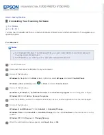 Preview for 150 page of Epson Perfection V700 Series User Manual