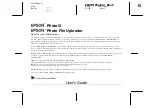 Предварительный просмотр 2 страницы Epson Photo PC 3000Z User Manual