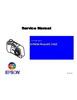 Epson Photo PC-750Z Service Manual предпросмотр