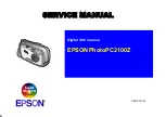 Предварительный просмотр 1 страницы Epson PhotoPC 2100Z Service Manual