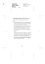 Preview for 100 page of Epson PhotoPC 2100Z User Manual