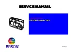 Preview for 1 page of Epson PhotoPC 800 Service Manual