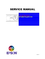 Предварительный просмотр 1 страницы Epson PhotoPC700 Service Manual