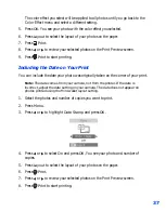 Предварительный просмотр 37 страницы Epson PictureMate Pal User Manual