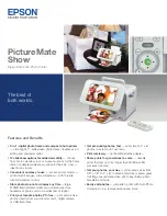 Epson PictureMate Show Features And Benefits preview