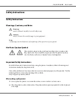 Preview for 9 page of Epson PLQ-30 User Manual