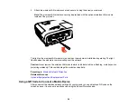 Предварительный просмотр 58 страницы Epson PowerLite 118 User Manual