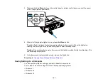 Предварительный просмотр 143 страницы Epson PowerLite 118 User Manual