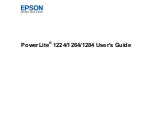 Epson PowerLite 1224 User Manual preview
