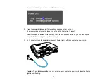 Предварительный просмотр 72 страницы Epson PowerLite 1266 User Manual