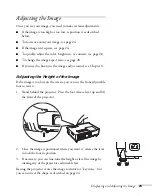 Preview for 23 page of Epson PowerLite 1825 User Manual