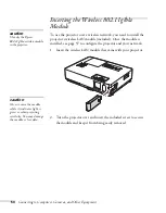 Preview for 54 page of Epson PowerLite 1825 User Manual