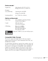 Preview for 207 page of Epson PowerLite 1825 User Manual