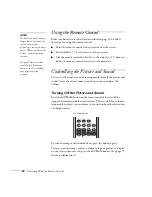 Preview for 34 page of Epson PowerLite 450W User Manual