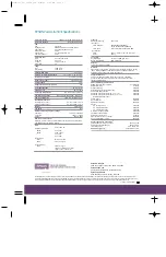 Preview for 2 page of Epson PowerLite 503c Specifications